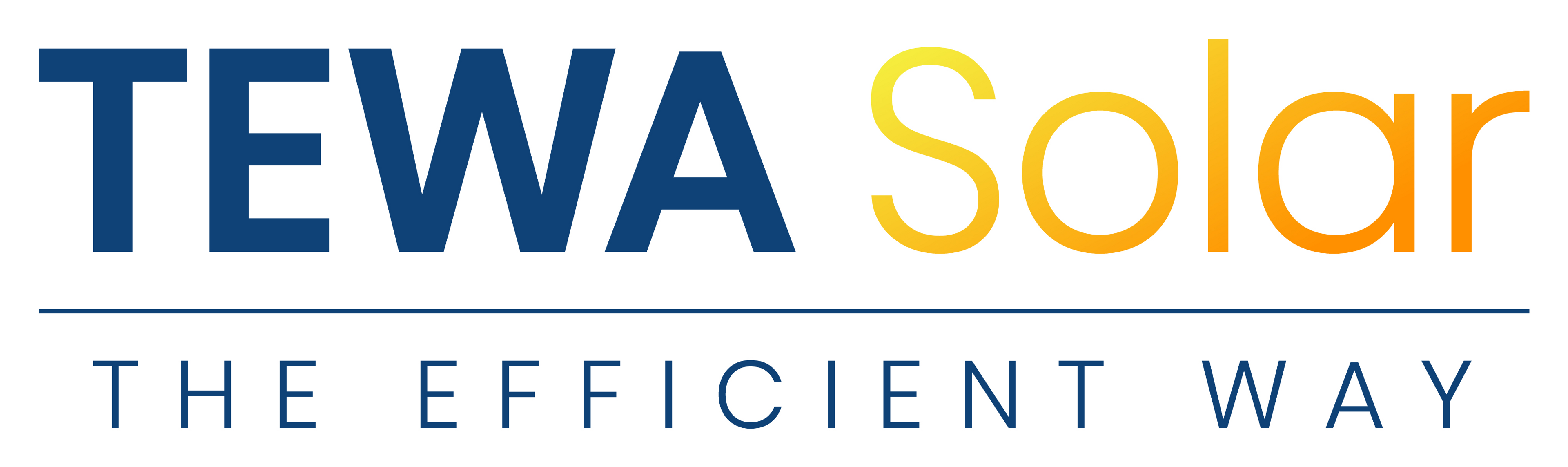 TEWA Solar — The Efficient Way